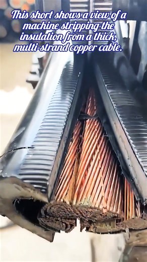 ​Insulation Stripping Machine: Wire and Cable Factory