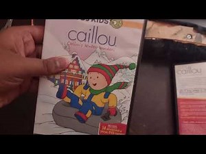 My Caillou VHS and DVD Collection: 2021 Edition