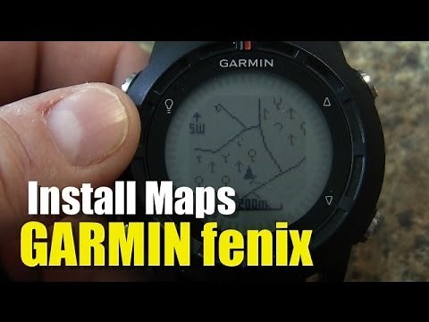 Garmin fenix / tactix - How To Install Maps
