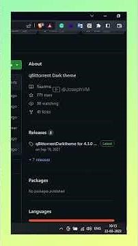 How to change qBittorrent theme #shorts