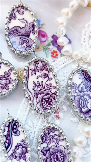 One of my favorite past time activities✨🥲(jewelry is from a past drop). #repurposing #repurposedart #upcycling #recycledartist