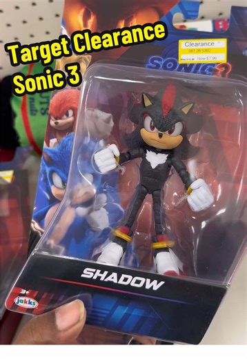 Sonic 3 Movie Figures Ahora en Liquidación en Target