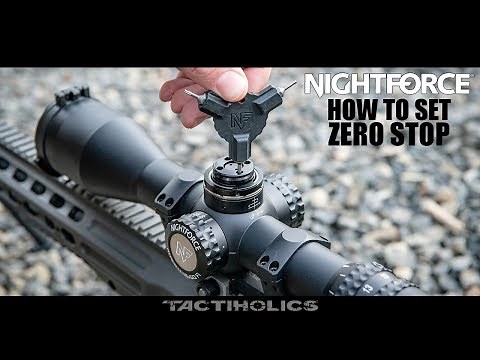 Nightforce Optics ATAC-R | Zero Stop - Tactiholics™