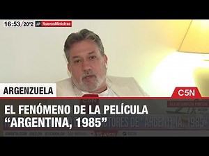 INTERVIEW with ALEJO GARCÍA PINTOS, actor from "ARGENTINA, 1985"