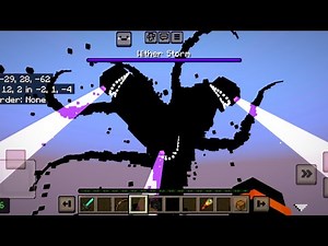 Tainted's Accurate Wither Storm Models v3.5 Add-on [MCPE-MCBE] Wither Storm In Minecraft,EFMC🦊!!!