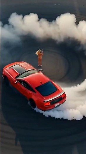 Lamborghini Takeoff And Mustang Donuts In One Clip This Is CAR HEAVEN 💥 #shorts