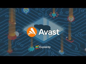 Avast Antivirus 2D Isometric Animated Explainer Video