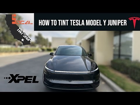 How to Tint 2025 Tesla Model Y Juniper!!!