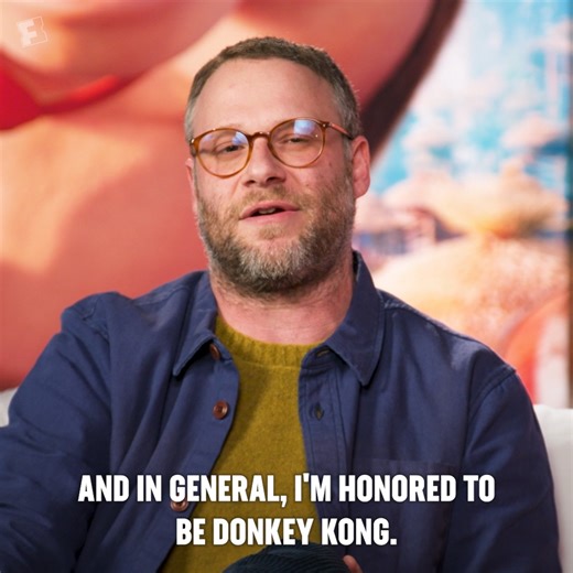 70K views · 1.4K reactions | Seth Rogen gave us a look into Donkey Kong's world in The #SuperMarioMovie coming to theaters April 5. 's —> fandan.co/SuperMarioBros | Fandango | Facebook