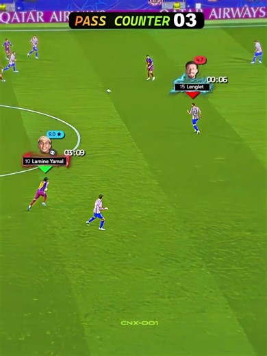 🔥🔥🔥 Unreal Yamal Pressing vs Atletico Madrid – 999% Energy! 😱🔥