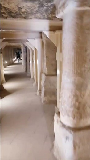 Saqqara, Inside the Step Pyramid of Pharaoh Djoser #egypt #archaeology #pyramidsofegypt