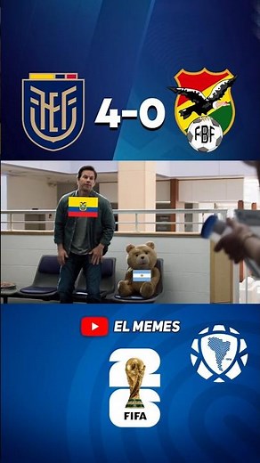 10 goles entre los dos💀#argentina #ecuador #bolivia #eliminatorias #conmebol #elmemes #memes #futbol