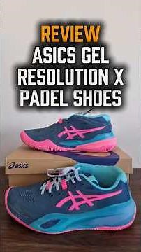 Reviewing The Best Padel Shoes of 2025? 🔥👟 ASICS Gel Resolution X!🎾 #Review #Asics #Padel #PadelGear