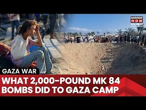 Israel Air Drops U.S.-Made, 2,000-Pound MK 84 Bombs On Gaza Tents; What Damage Did It Cause?