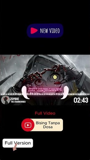 「Nightcore」Zombie - The Cranberries | Anime Style Metal Cover