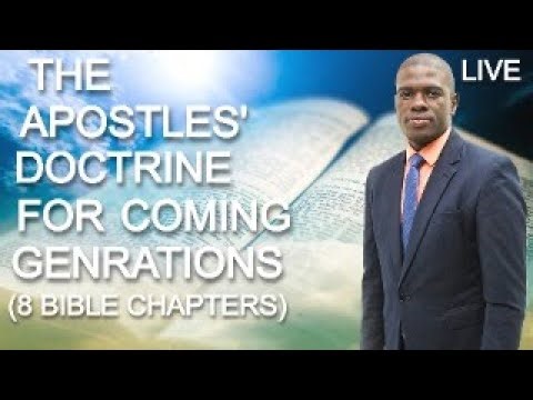The Apostles’ Doctrine Explained | 8 Core Bible Chapters for Every Generation | Live Teaching