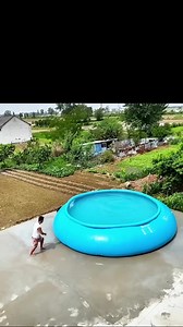 41K views · 30 reactions | Portable Inflatable Pool: Backyard Fun Made Easy! 2025-10-04 15:49:05 | Nxtro Explain | Facebook