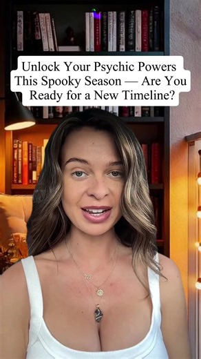 Unlock Your Psychic Powers This Spooky Season — Are You Ready for a New Timeline? #psychicpowers #spiritualawakening #thirdeye #spookyseason #timelinemagic