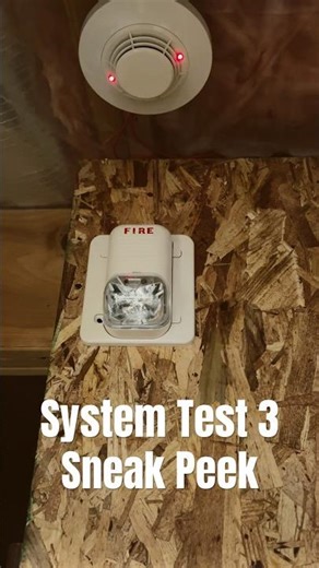 Notifier AFP-200 Fire Alarm System Test 3 Sneak Peek #firealarm #shorts