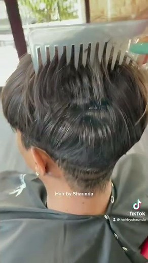 SHORT CUT QUICKWEAVE ON ALOPECIA CLIENT! : hair by shaunda/ Las Vegas hair stylist
