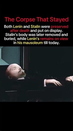 Kept Alive in Death: The Soviet Cult of Leaders