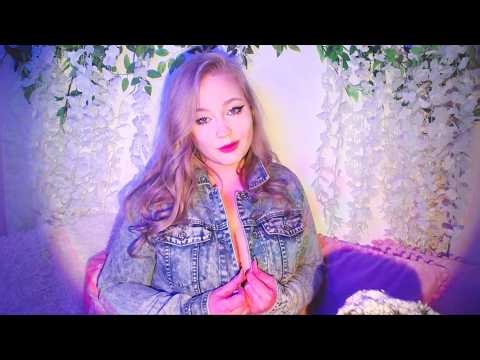 ASMR | Fabric Scratching | Jeans Jacket | Mouth Sounds | No Talking