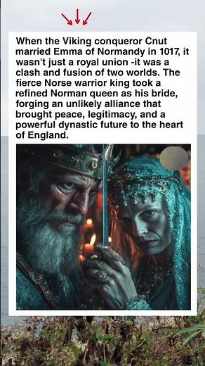 Emma of Normandy: The Queen Who Married Two Kings of England #history #historyfacts