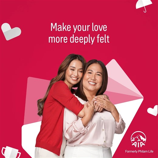 2.1K views · 71 reactions | Show your love in a more meaningful way by protecting your family from life's uncertainties. Get an AIA inusrance plan today! #AIAPhilippines #HealthierLongerBetterLives | AIA Philippines | Facebook