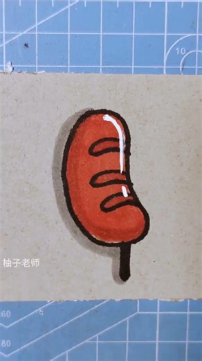 Who do you like the meat dates drawn by my sister and my sister? Drawing tutorial, three-dimensi