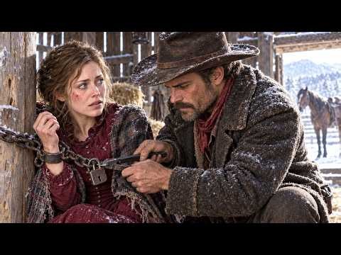 Mail Order Bride Found Chained in a Snowbound Barn — The Mountain Man Became Her Only Hope