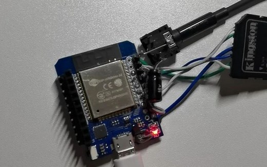 ESP32使用内置的8位DAC输出播放音乐
