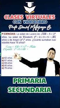 Virtual Classes for Elementary and Middle School #mathematics #danielmollapaza #sciencepreparatory