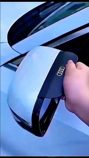 On rainy days, you can install these rain guards on your rearview mirrors for clear visibility