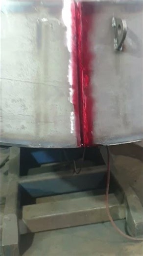 Butt Weld Penetrant Testing! #welder #welding #boilermaker #fabrication #weldingprocess #short