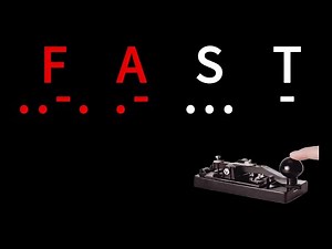 Fast in Morse Code | Morse Code for Fast