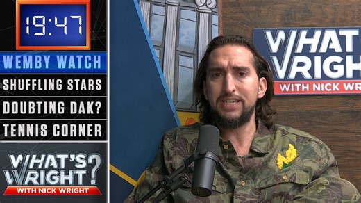 13K views · 119 reactions | “Wemby walking into the league and demanding him to be a force is unrealistic and unfair.” Nick Wright on Wembanyama’s early criticism | What's Wright? with Nick Wright | Facebook