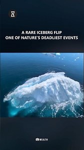 Rare Iceberg Flip: One of Nature’s Most Dangerous Phenomena