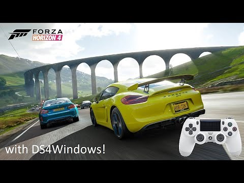 How to play Forza Horizon 4 with PS4 controller - DS4Windows