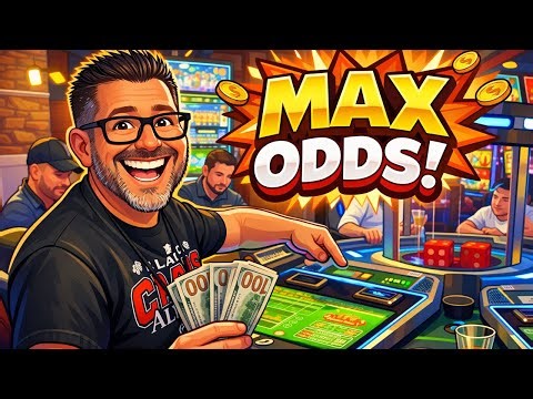 Betting Max Odds in Craps: My Most Profitable Strategy #casino #best #gambling