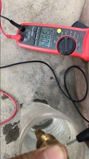 Easy method how to check temperature sensor with cold water and multimeter