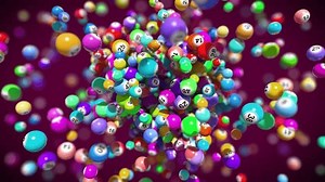 clip-3453156687-three-dimensional-exploding-bingo-balls