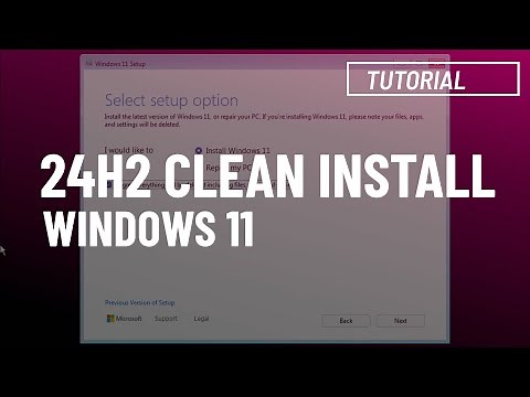 Windows 11 24H2: NEW Clean install process