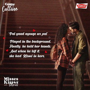 265K views · 28 reactions | When loud music & people stopped you from expressing, a Kismi spoke lengths. Kyunki #HarKismiMeinHaiKiss. #Kismi #Kisses #Misses #Stories #Love #Romance #Couple #Parle #ParleCandyCulture #ParleCandy #ParleProducts #CandyLover #Candy #Toffee | Parle Candy Culture | Facebook