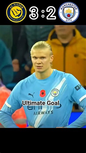Alnassr vs Manchester City Imaginary Penalty Shootout #ronaldo #youtubeshorts #football #shorts #cr7