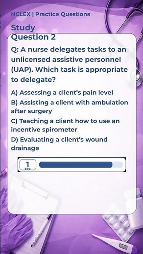 NCLEX Practice Question #2 | Nursing Test Prep