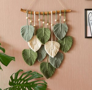 Macrame Leaf Wall Hanging, Macrame Wall Hanging, Green Wall Art, Boho Home Decor, New Home Gifts, Farmhouse Decor, Mid-century Modern L02 - Etsy Australia