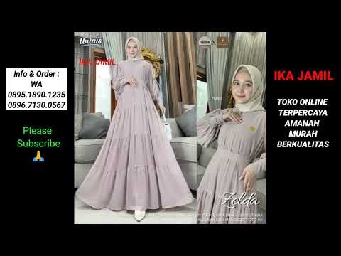 9 Ada Gamis Model Terbaru Lagi, Baju Gamis Terbaru 2025 2026 Simple Elegan Cantik Modern