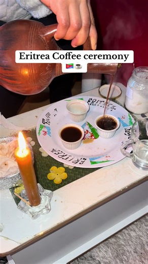 Eritrea Coffee ceremony 🇪🇷☕️ #creatorsearchinsights #eritreantiktok #viralvideos #eritreantiktok🇪🇷🇪🇷habesha #eritreacoffee