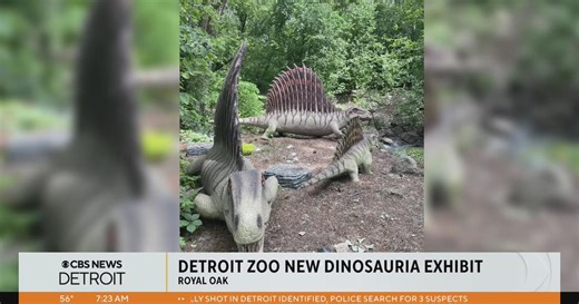 What to know about the Detroit Zoo's new Dinosauria exhibit