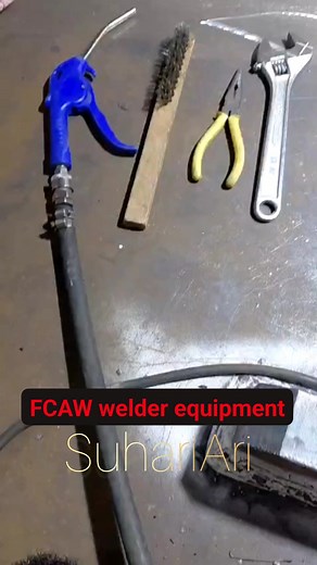 work equipment for welder fcaw #welder #weldlife #weldernation #bluedemonweld #instaweld #welding #fcaw #fabrication #soldadura #bluecollar #artiluguos #highlight #facebookesmetaldip #reelsvideoシ #pengikut #semuaorang | Suhari Ari